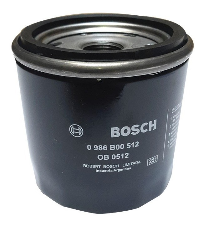 Filtro Aceite - For Fiesta Vi Ti-Vct Kinetic(10') /Focus Ii 1.6 16V Sigma(08') // Volvo C30-S40-V50 1.6 - Bosch-RB